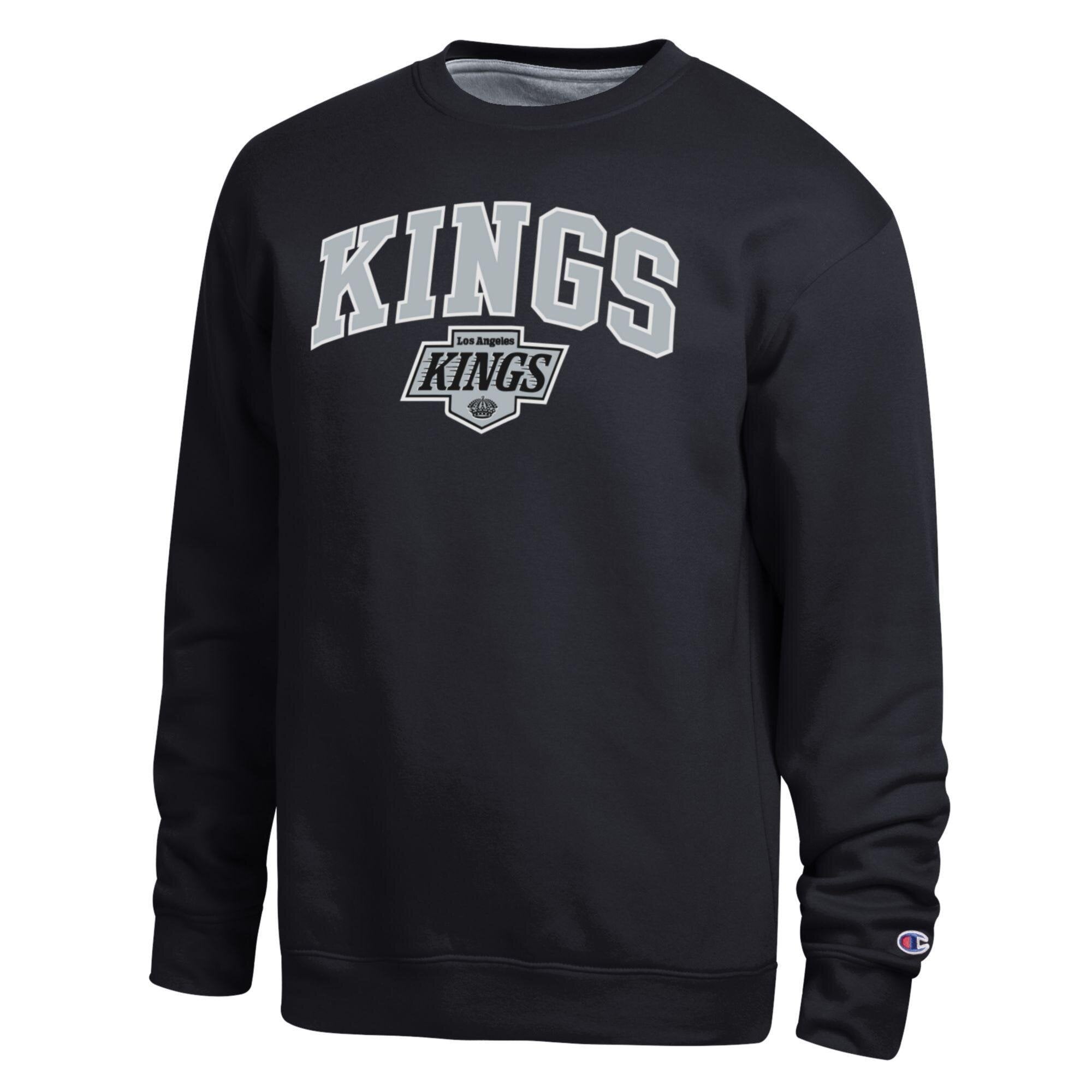 Sweat-shirt contrasté noir Champion pour homme, Los Angeles Kings