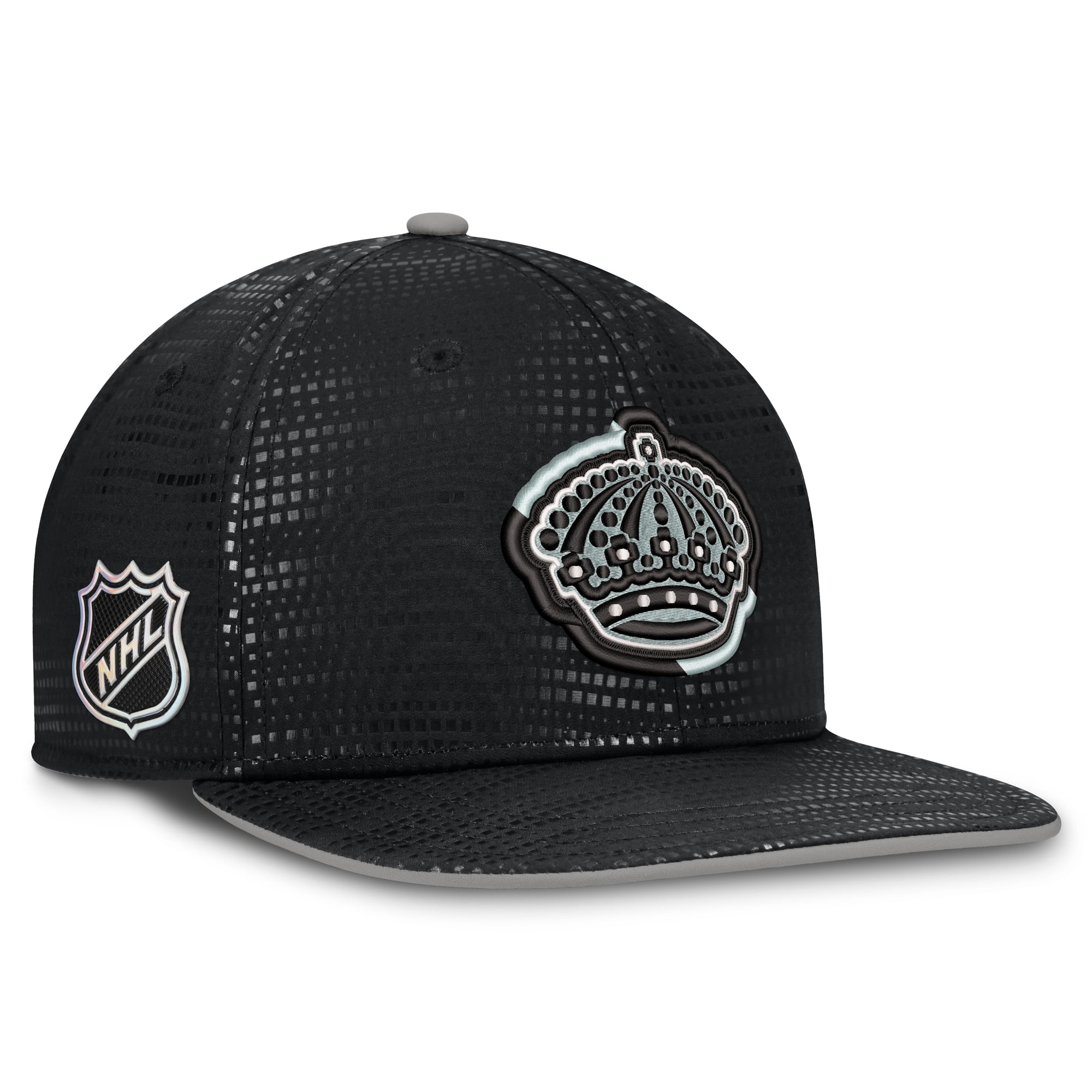 Casquette snapback authentique alternative noire des Kings de Los Angeles (Fanatics) pour homme