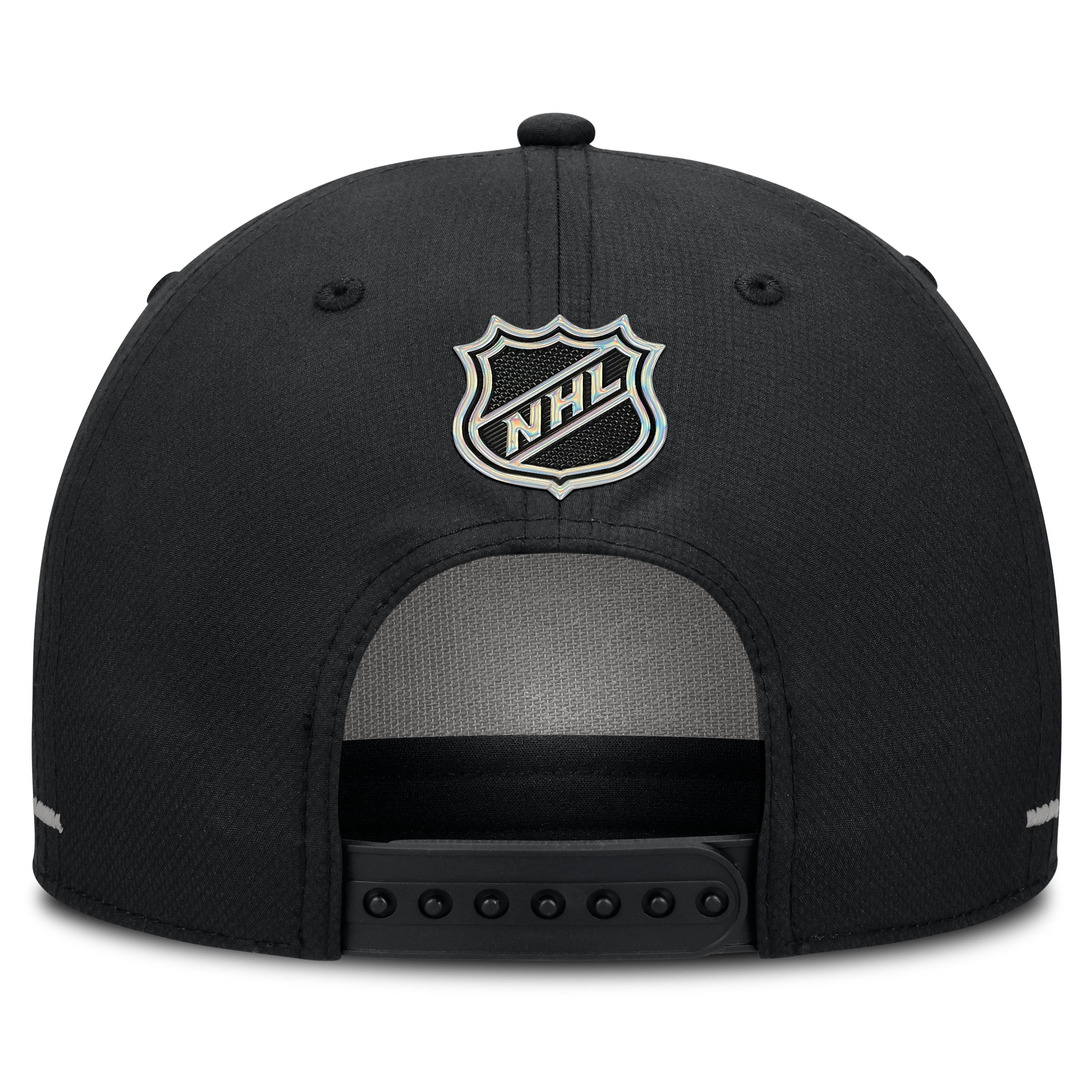 Men's Fanatics Black Los Angeles Kings Authentic Pro Rink Bar Tacks A-Frame Adjustable Hat