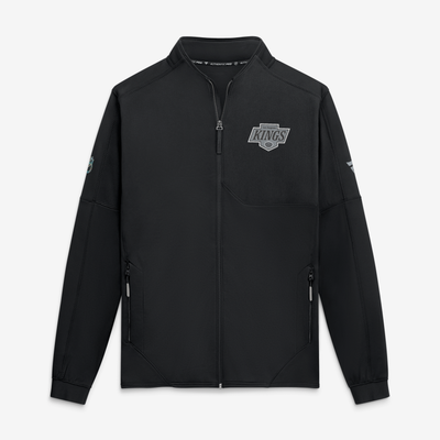 Men's Los Angeles Kings Fanatics Black Authentic Pro Rink Fleece Full-Zip Jacket