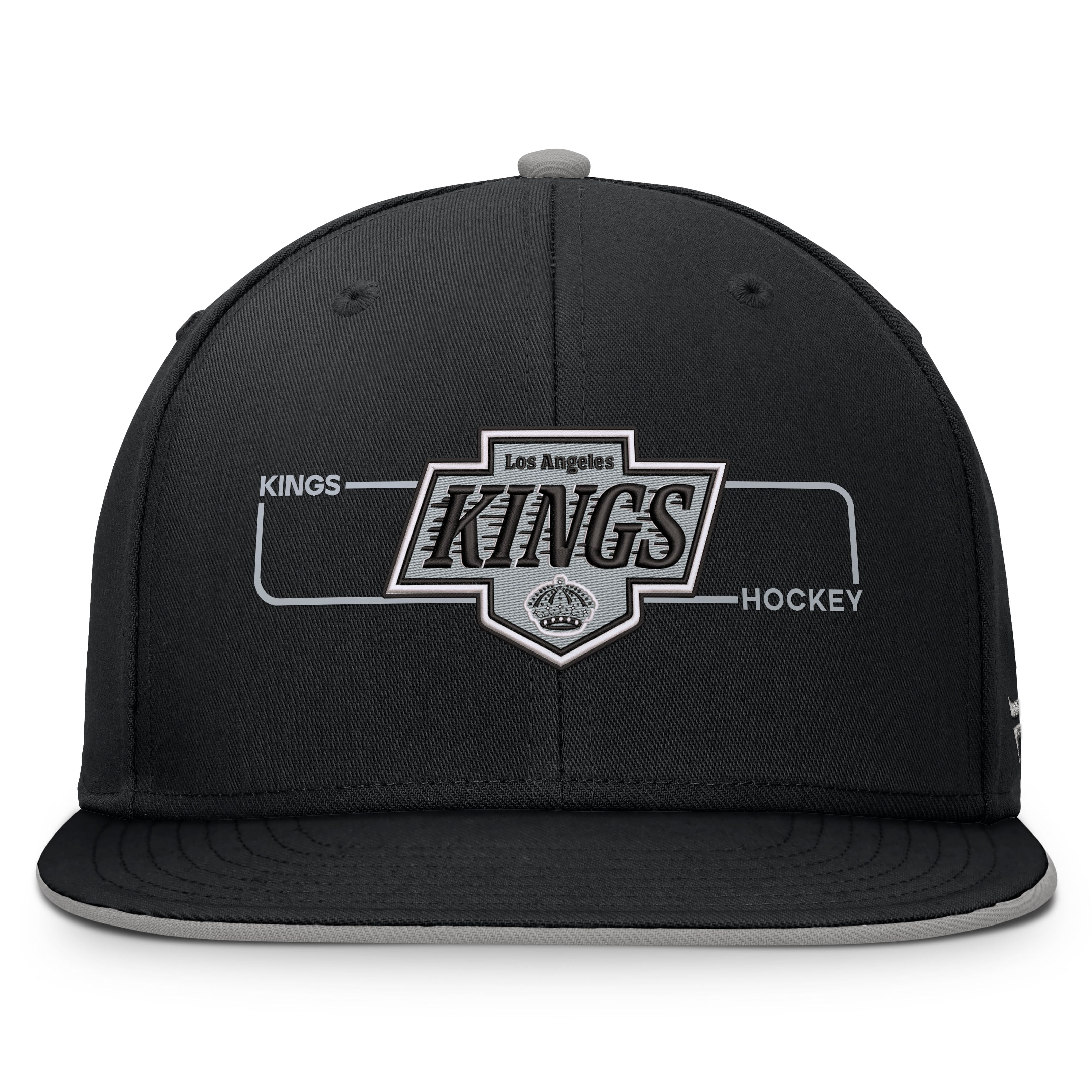 Men's Fanatics Black Los Angeles Kings Authentic Pro Rink Snapback Hat