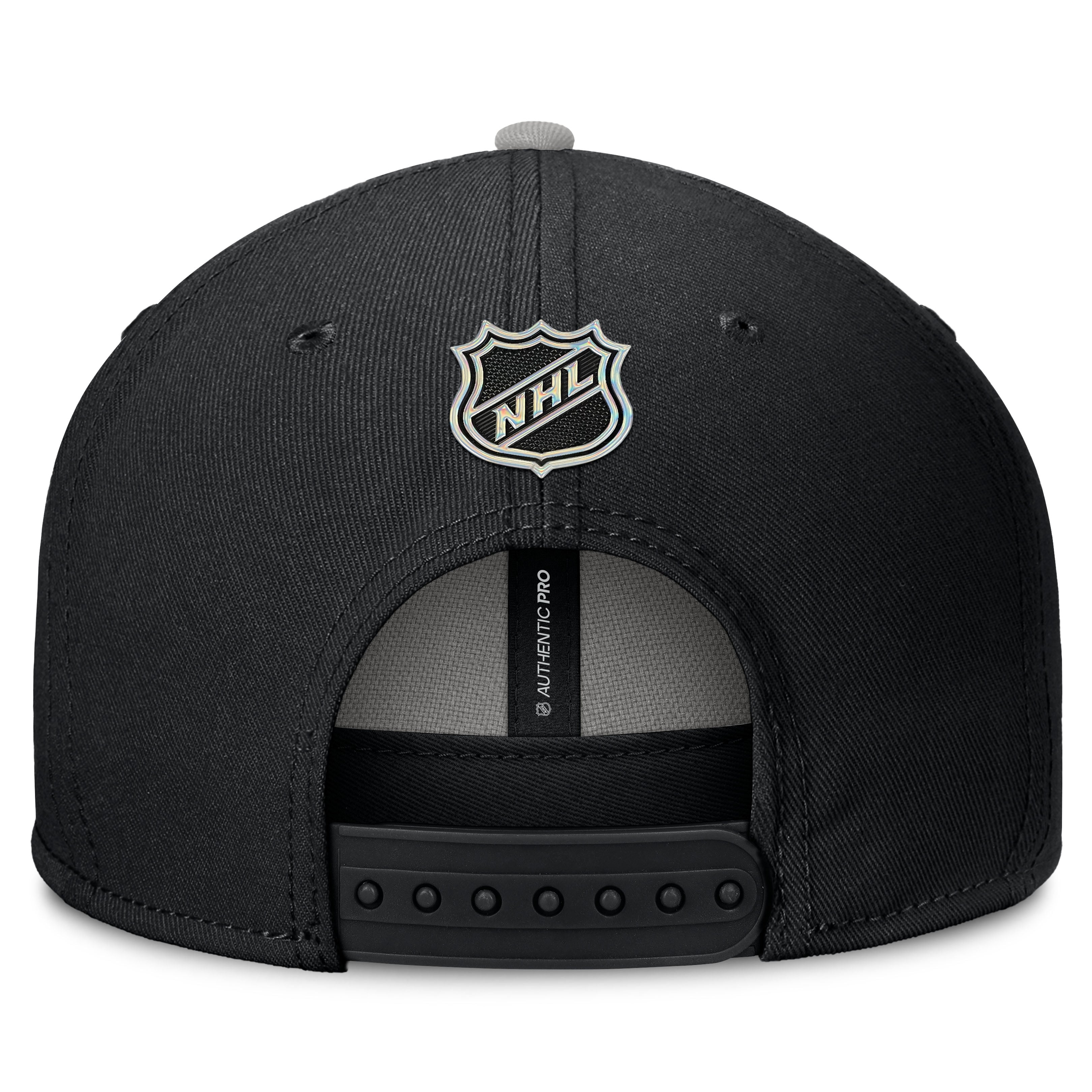 Men's Fanatics Black Los Angeles Kings Authentic Pro Rink Snapback Hat