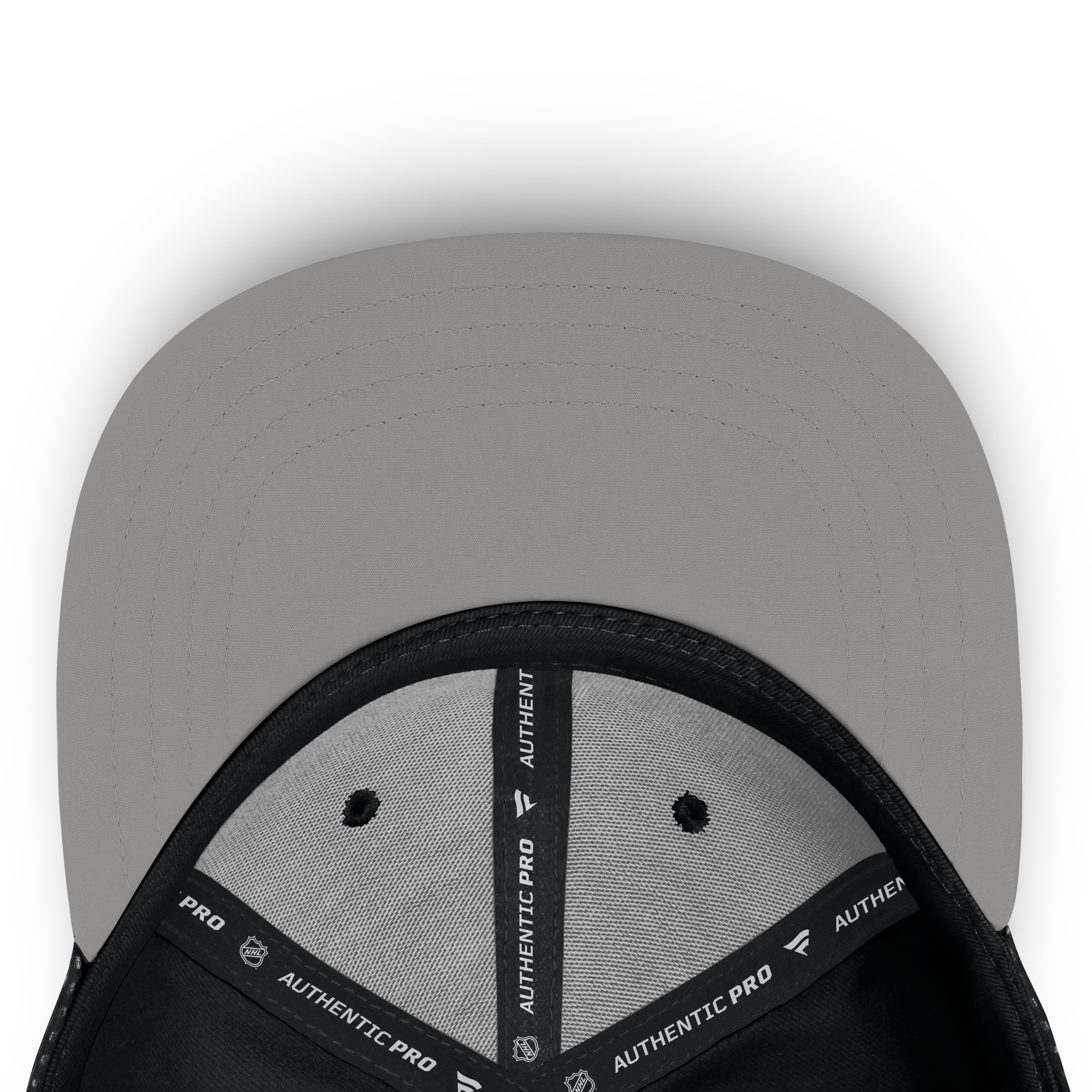 Men's Fanatics Black Los Angeles Kings Authentic Pro Rink Square Visor Snapback Hat