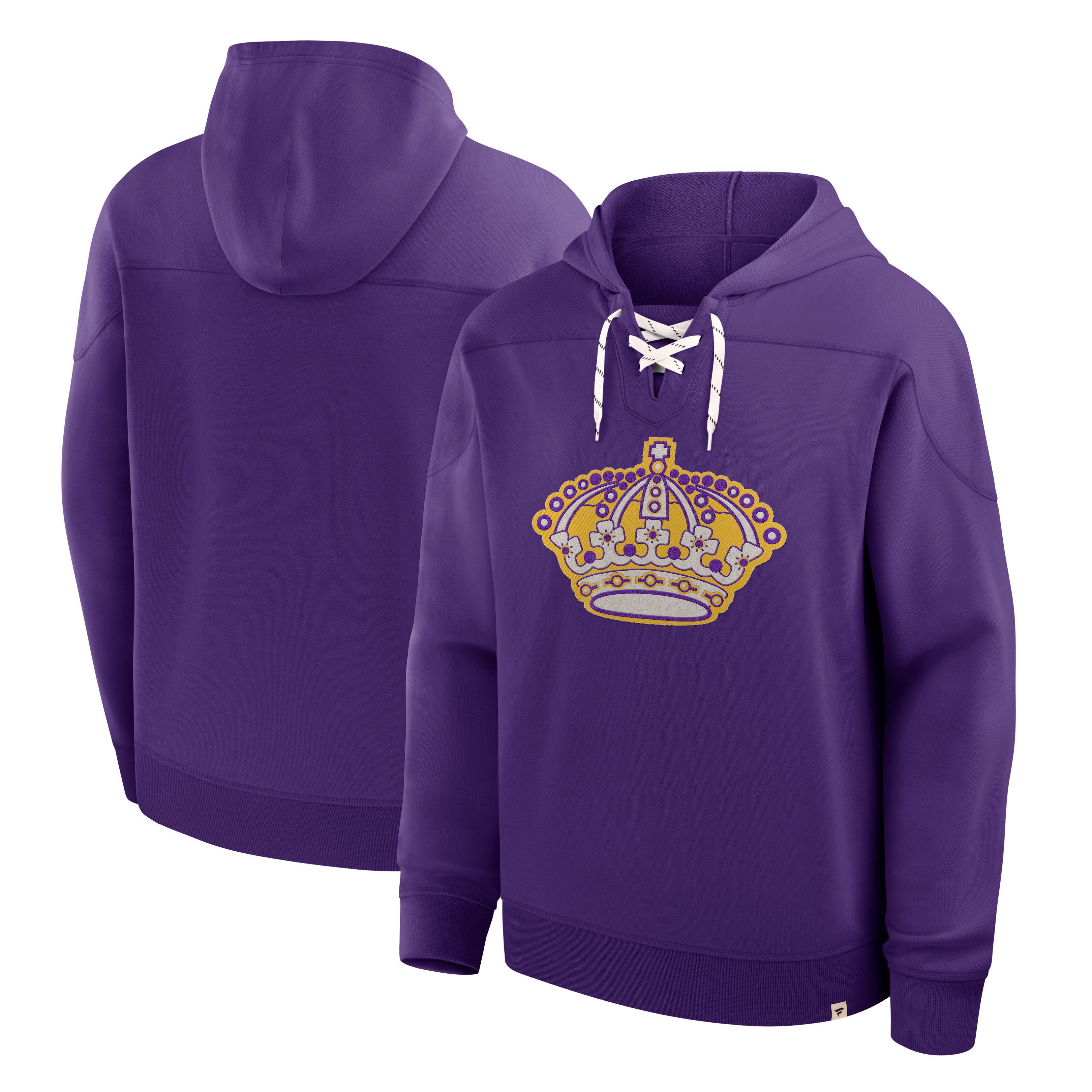 Sweat à capuche en molleton violet Los Angeles Kings de Fanatics pour homme