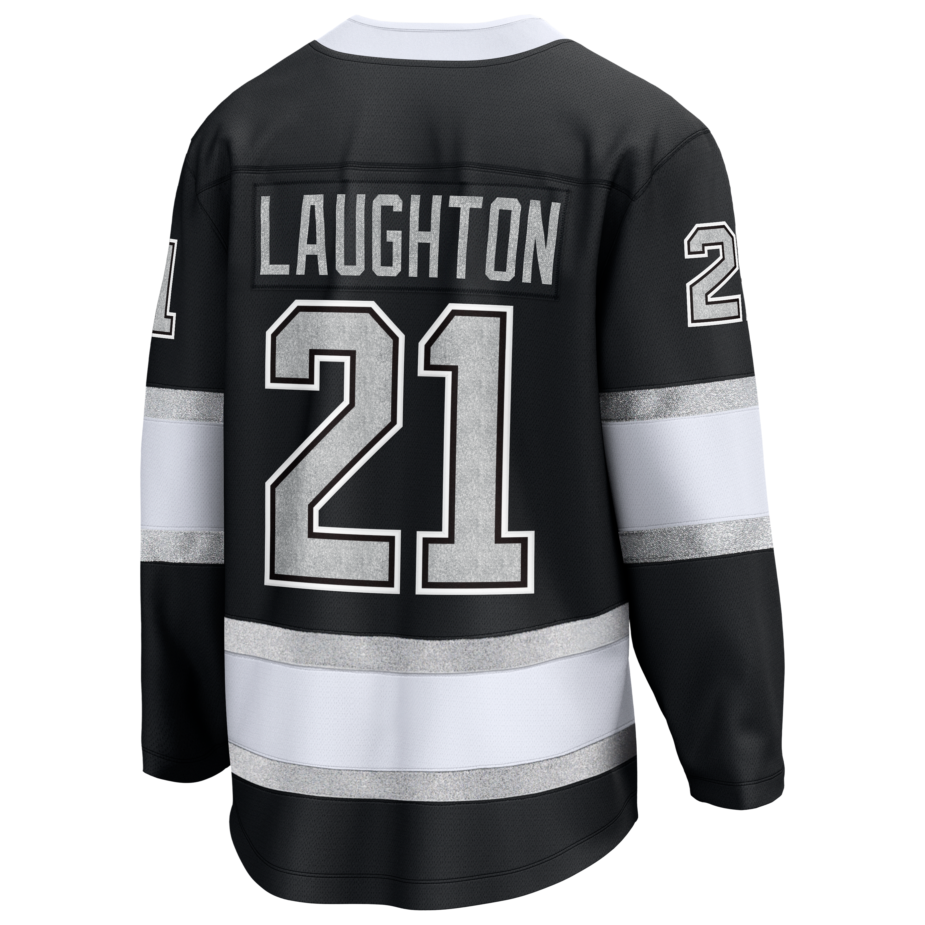 Men's Fanatics Scott Laughton Black Los Angeles Kings Home Breakaway Jersey