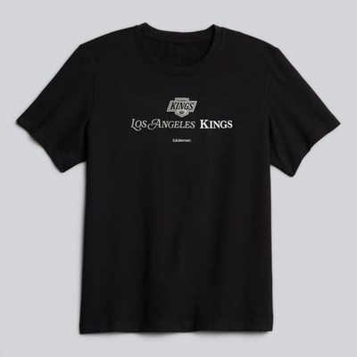 Men's Los Angeles Kings lululemon Black Soft Jersey T-Shirt