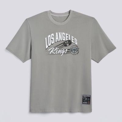 Men's Los Angeles Kings lululemon Dilute Wash Pavement Grey Heavyweight Cotton T-Shirt