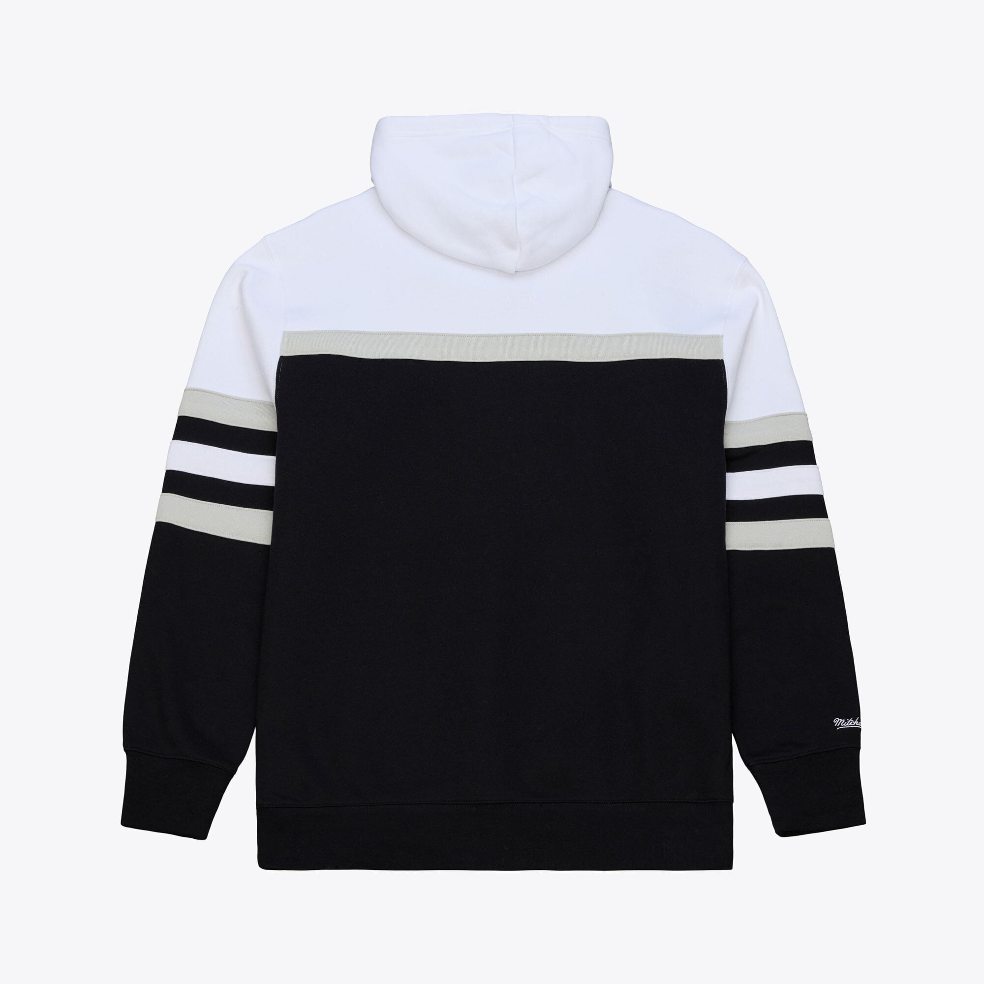 Men's Mitchell & Ness Black Los Angeles Kings Head Coach Hoodie