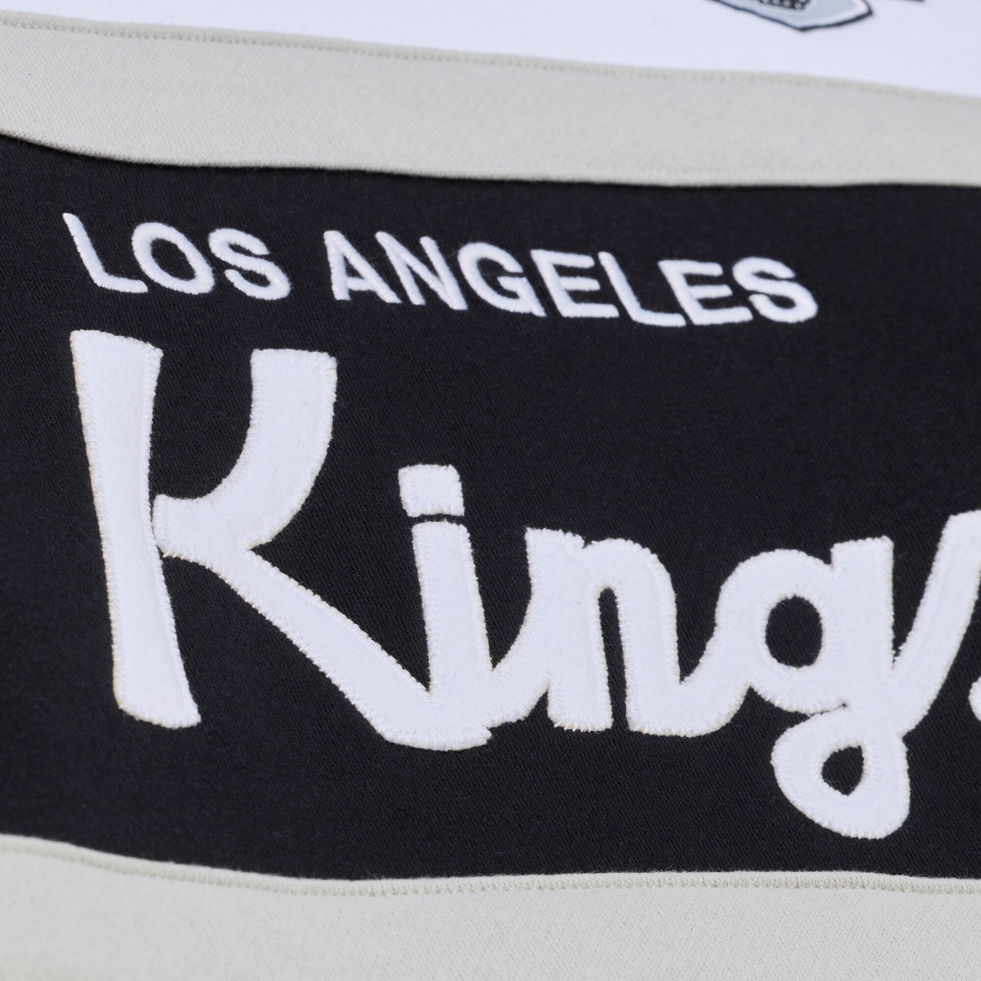 Men's Mitchell & Ness Black Los Angeles Kings Head Coach Hoodie