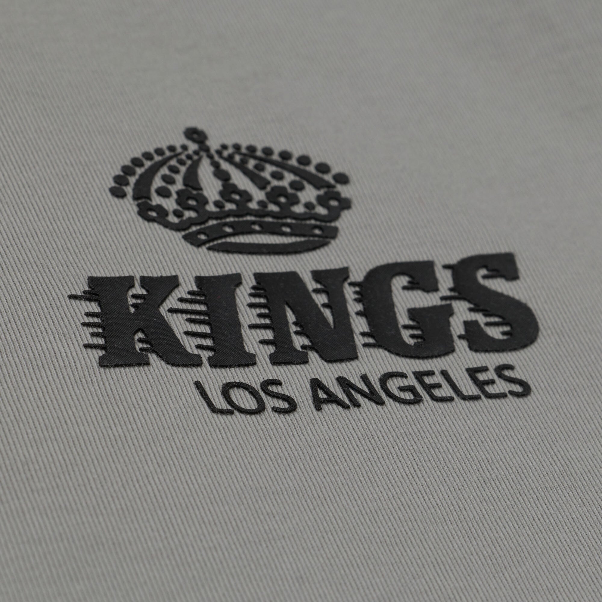 Men's Mitchell & Ness Gray Los Angeles Kings Core Essentials T-Shirt