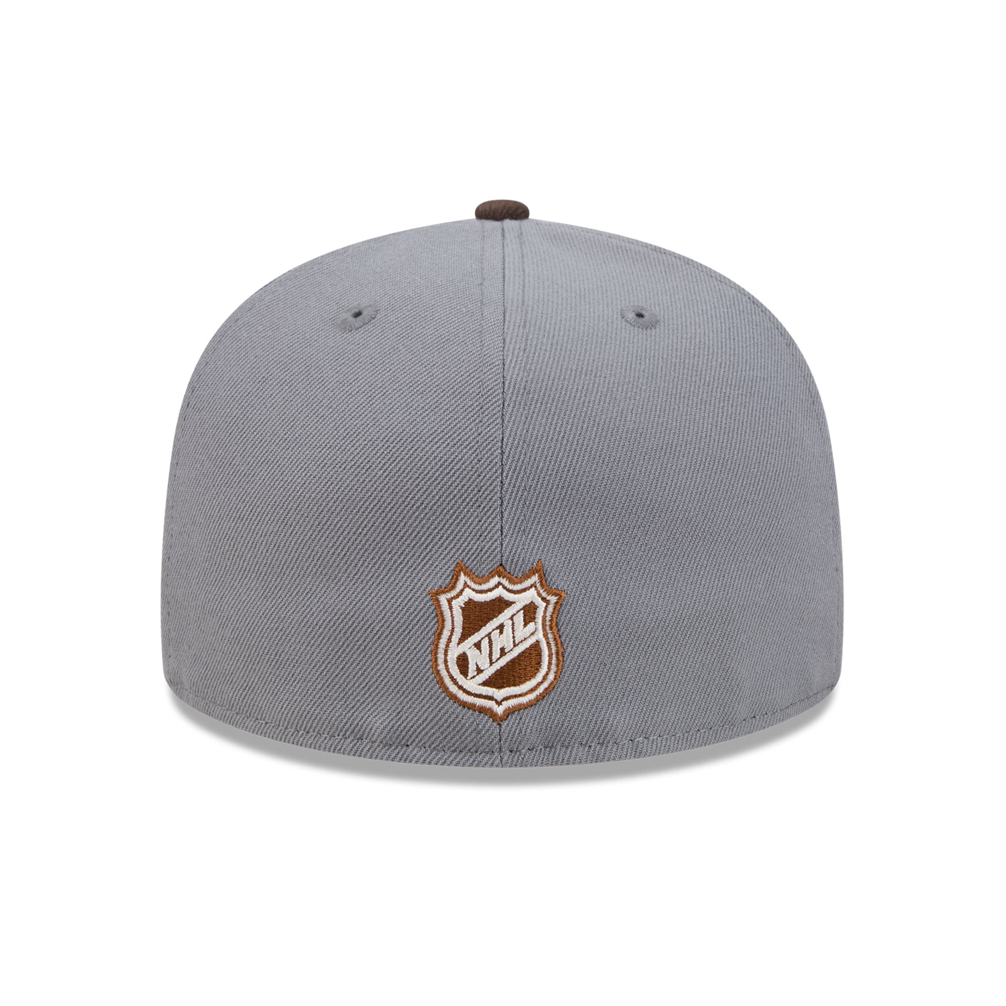Men's New Era Charcoal/Brown Los Angeles Kings Wood Tones 59FIFTY Fitted Hat