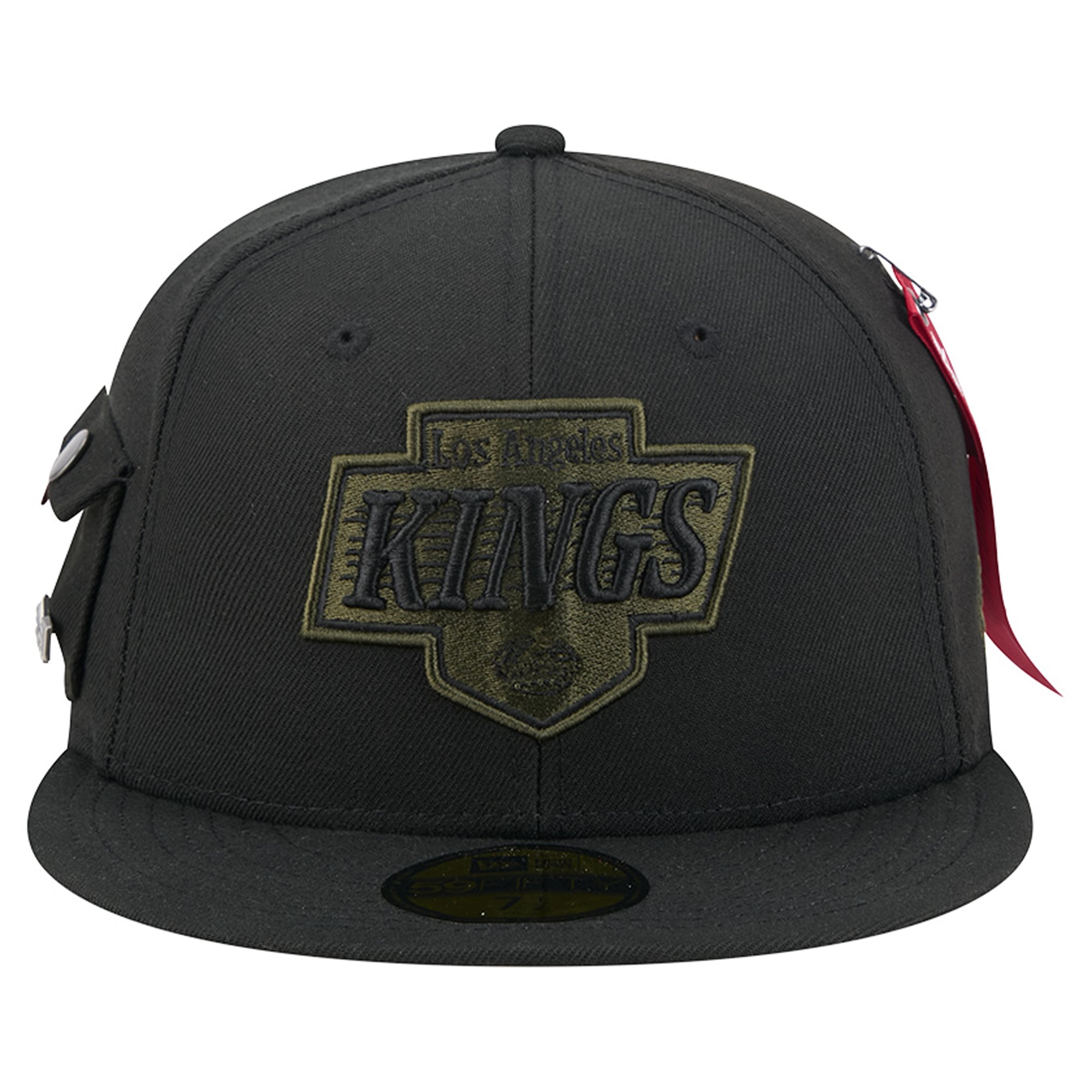 Casquette ajustée New Era x Alpha Industries noire Los Angeles Kings 59FIFTY pour homme