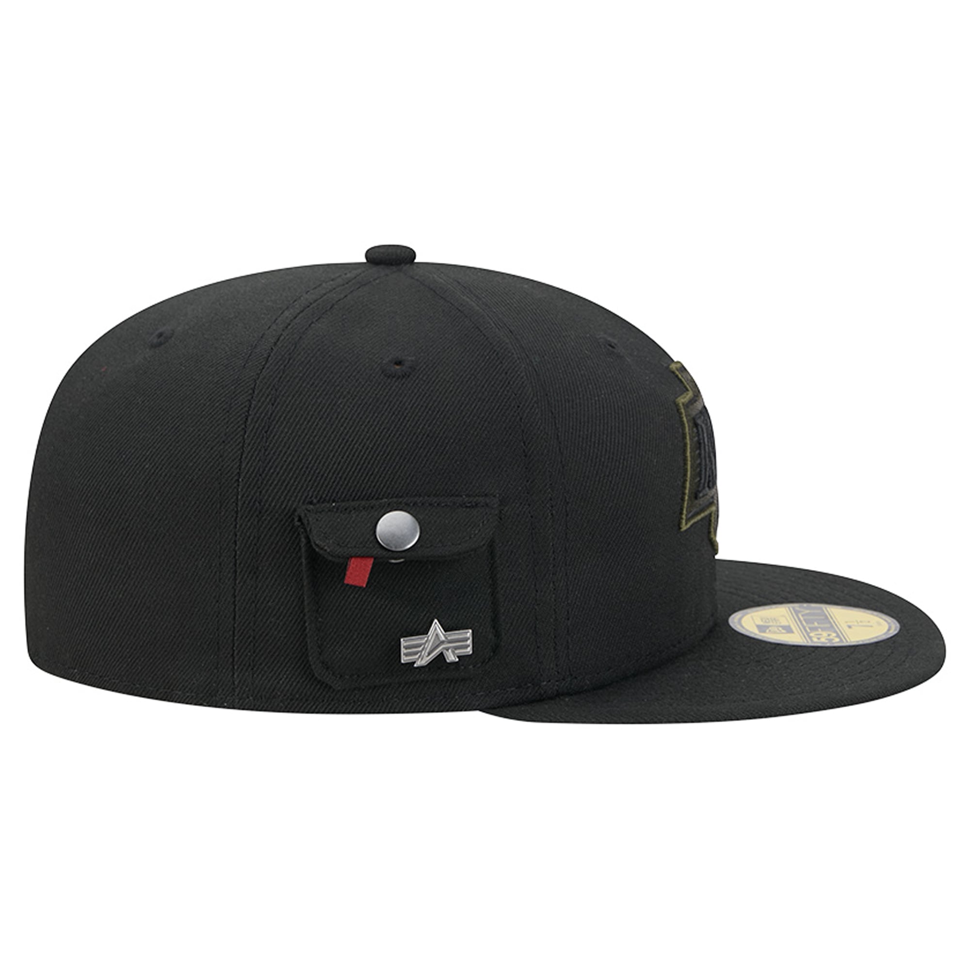 Casquette ajustée New Era x Alpha Industries noire Los Angeles Kings 59FIFTY pour homme