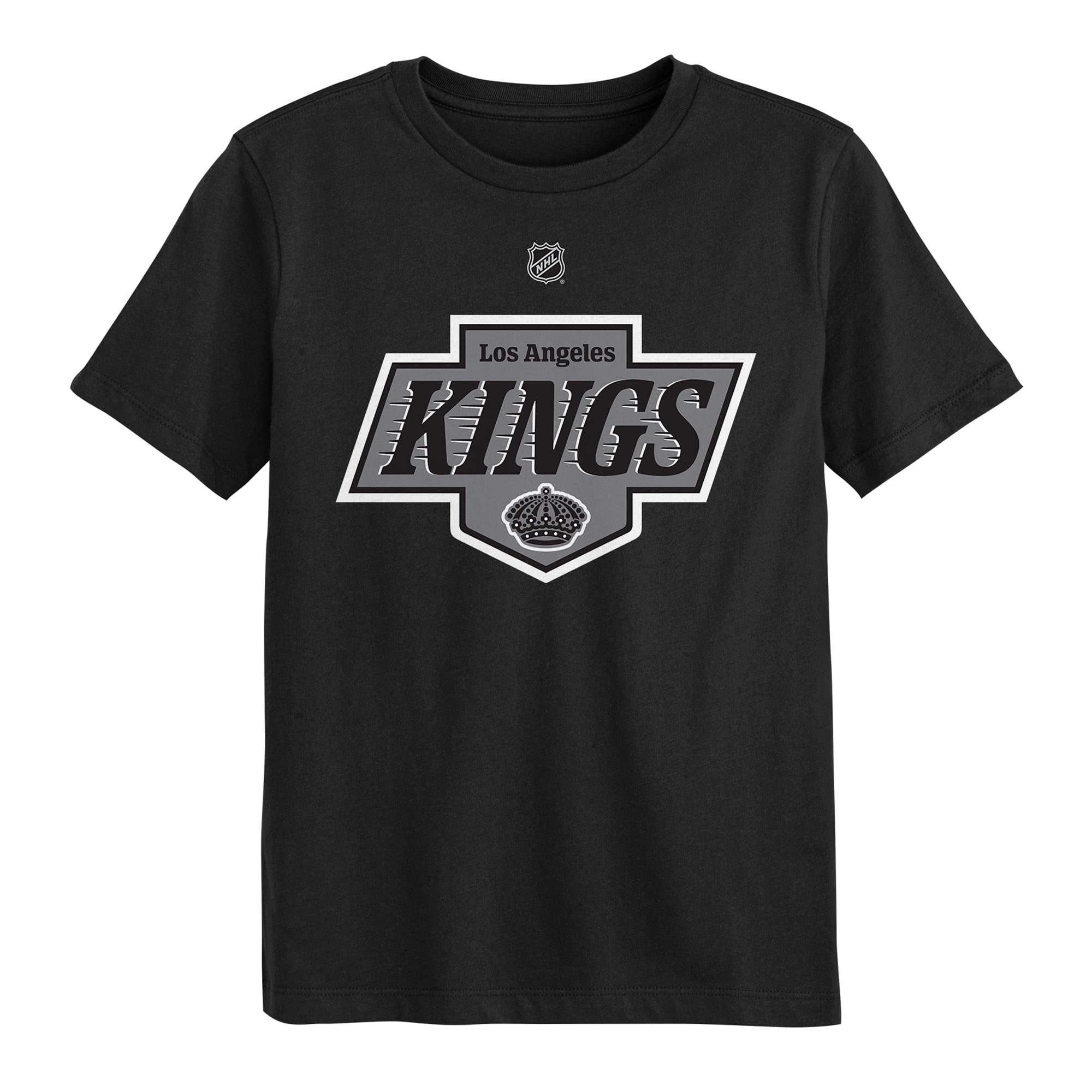 Preschool Outerstuff Black Los Angeles Kings Primary Logo T-Shirt