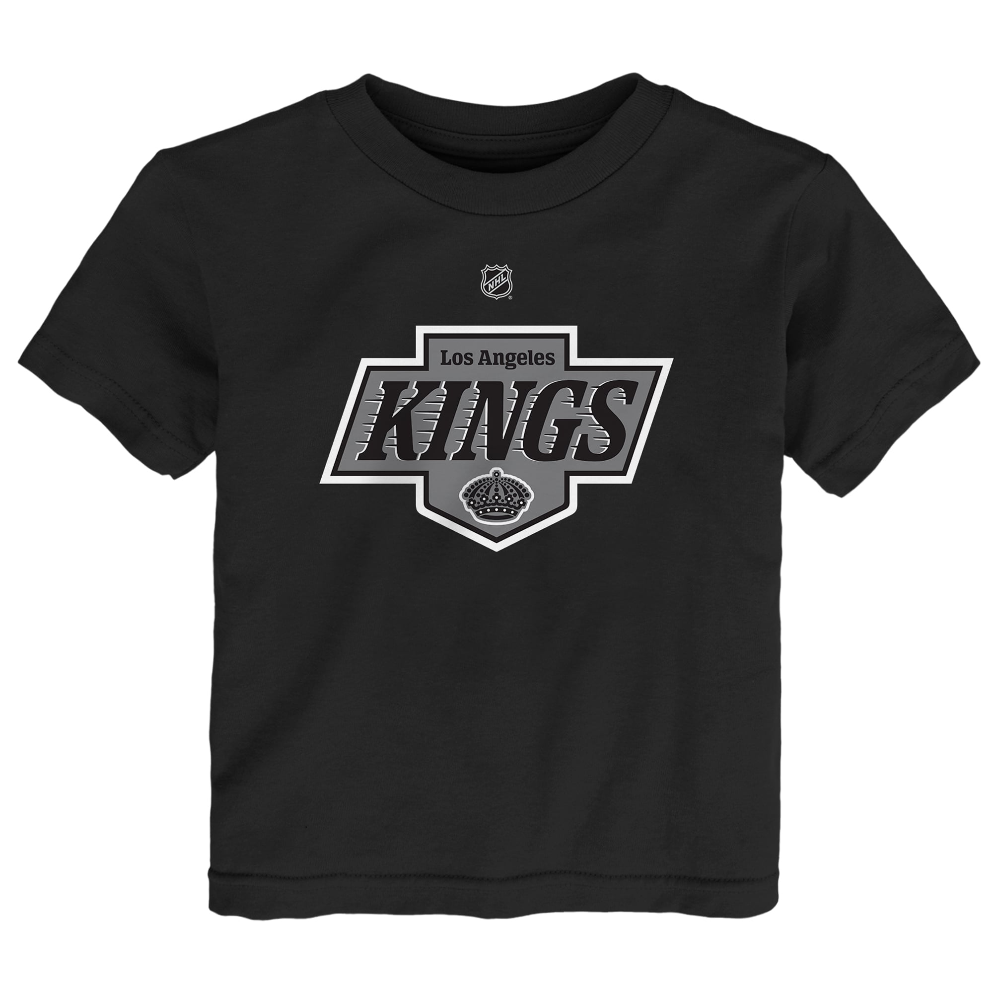 T-shirt Outerstuff noir pour tout-petit avec logo principal des Kings de Los Angeles
