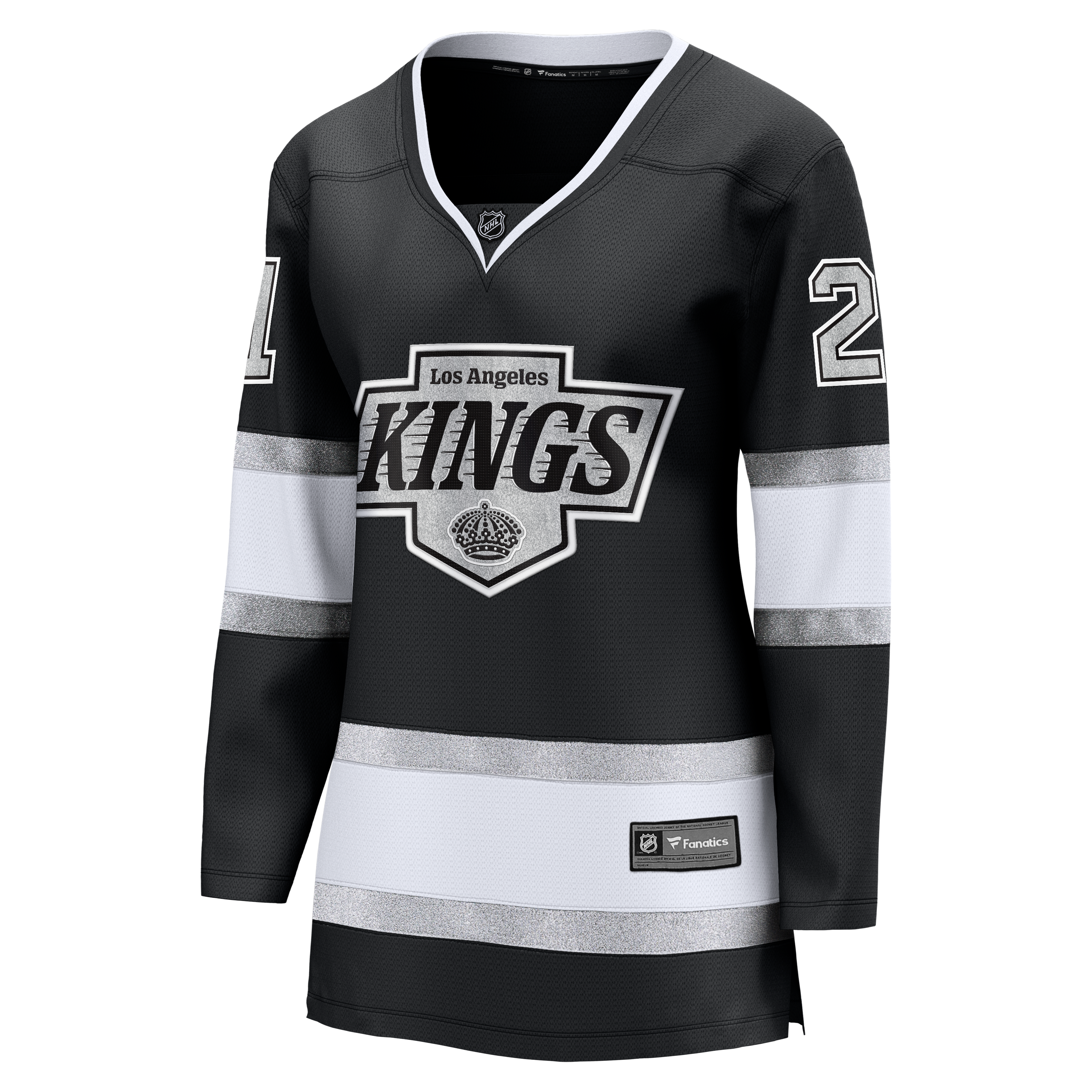 Women's Fanatics Scott Laughton Black Los Angeles Kings Home Breakaway Jersey