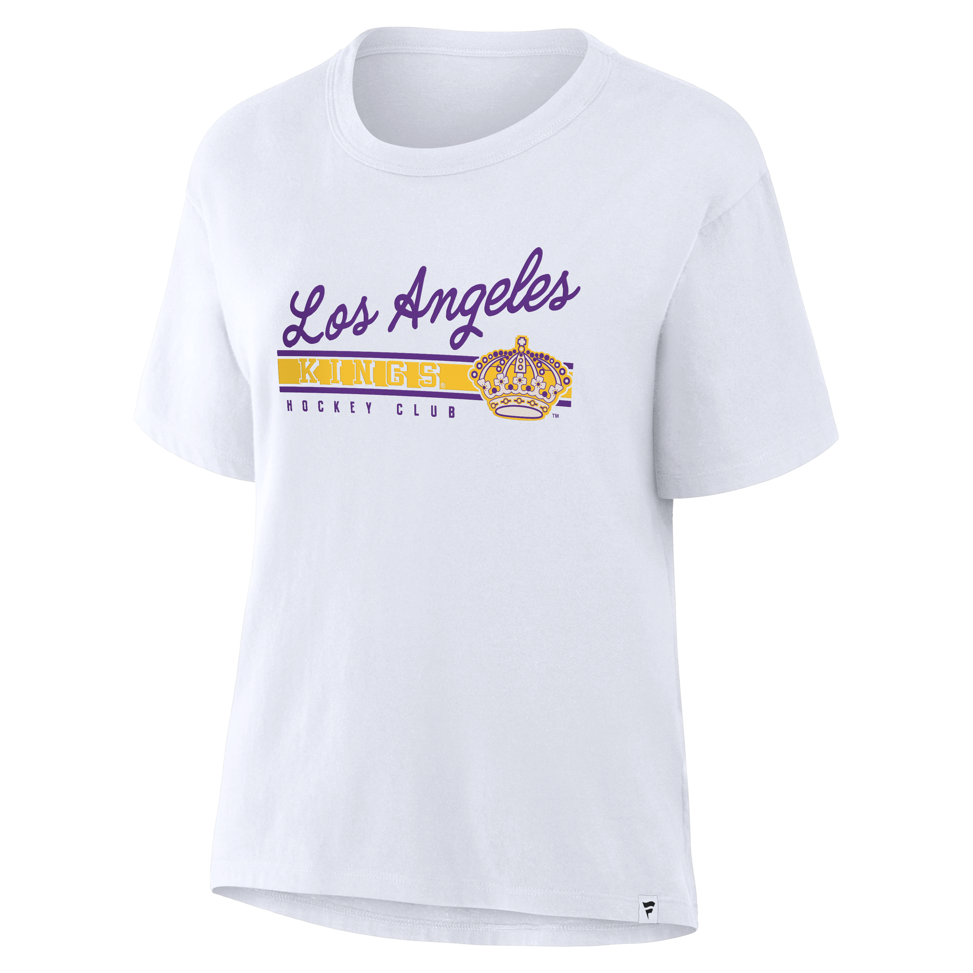 Women's Fanatics White Los Angeles Kings Hometown Premium Legacy T-Shirt