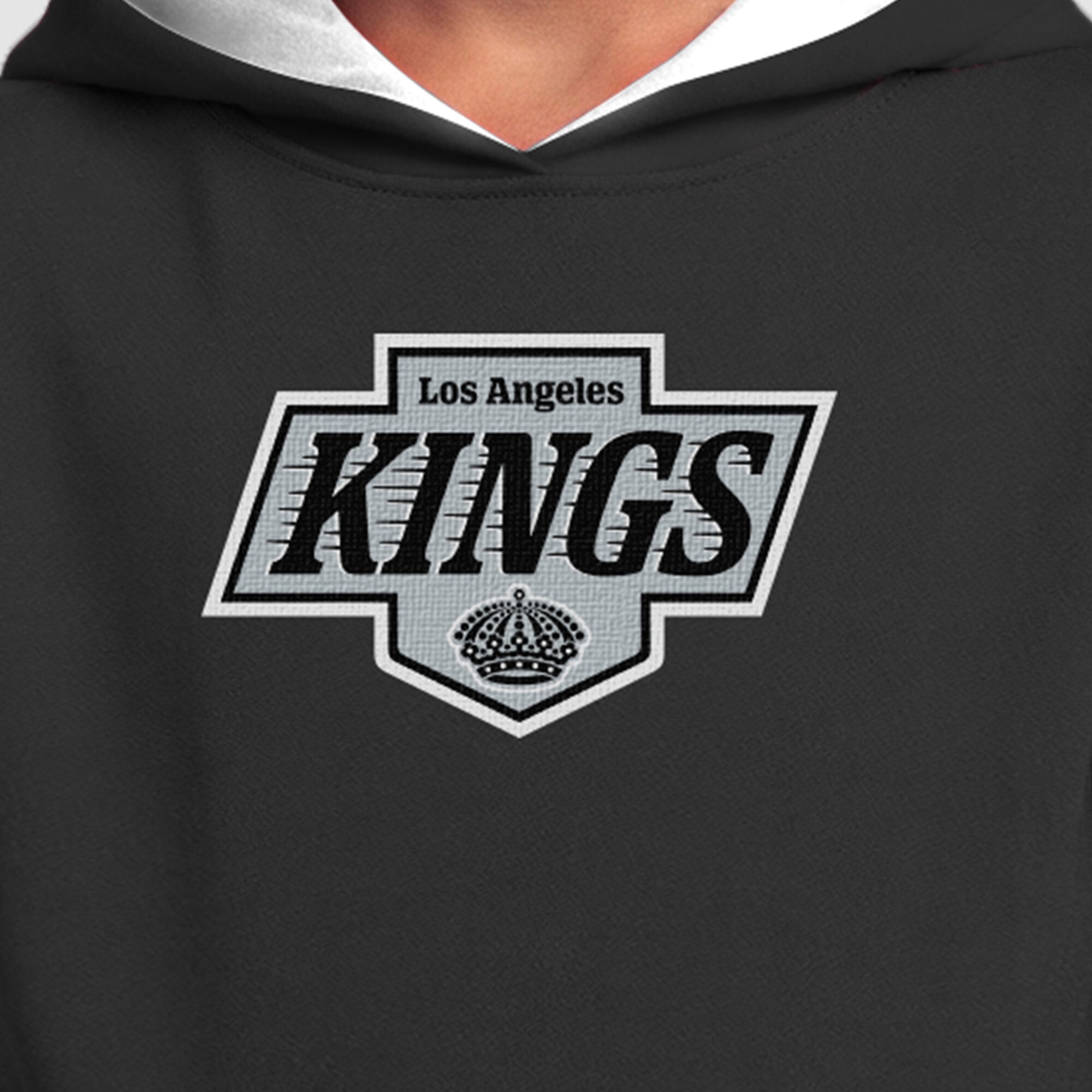 Youth Champion  Black Los Angeles Kings Fleece Hoodie