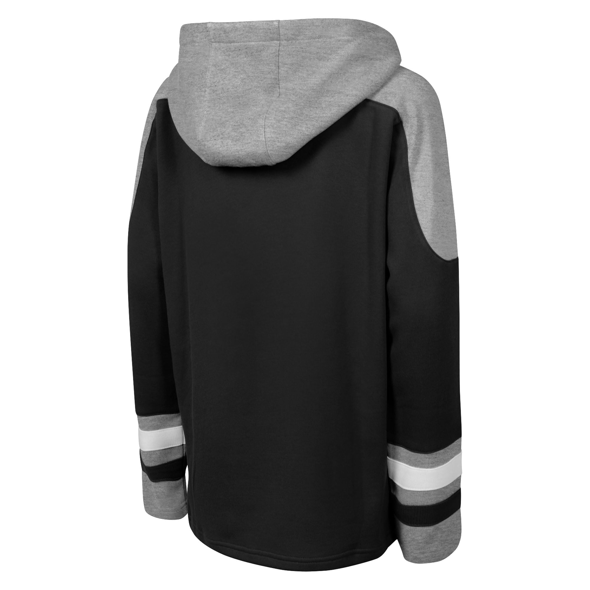 Sweat à capuche raglan col en V Youth Outerstuff Black Los Angeles Kings Ageless Must Have Home