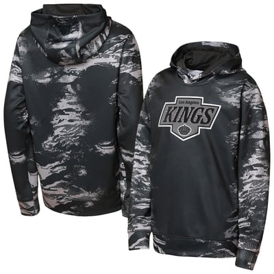 Youth Los Angeles Kings Outerstuff Black Team Dynamics Hoodie