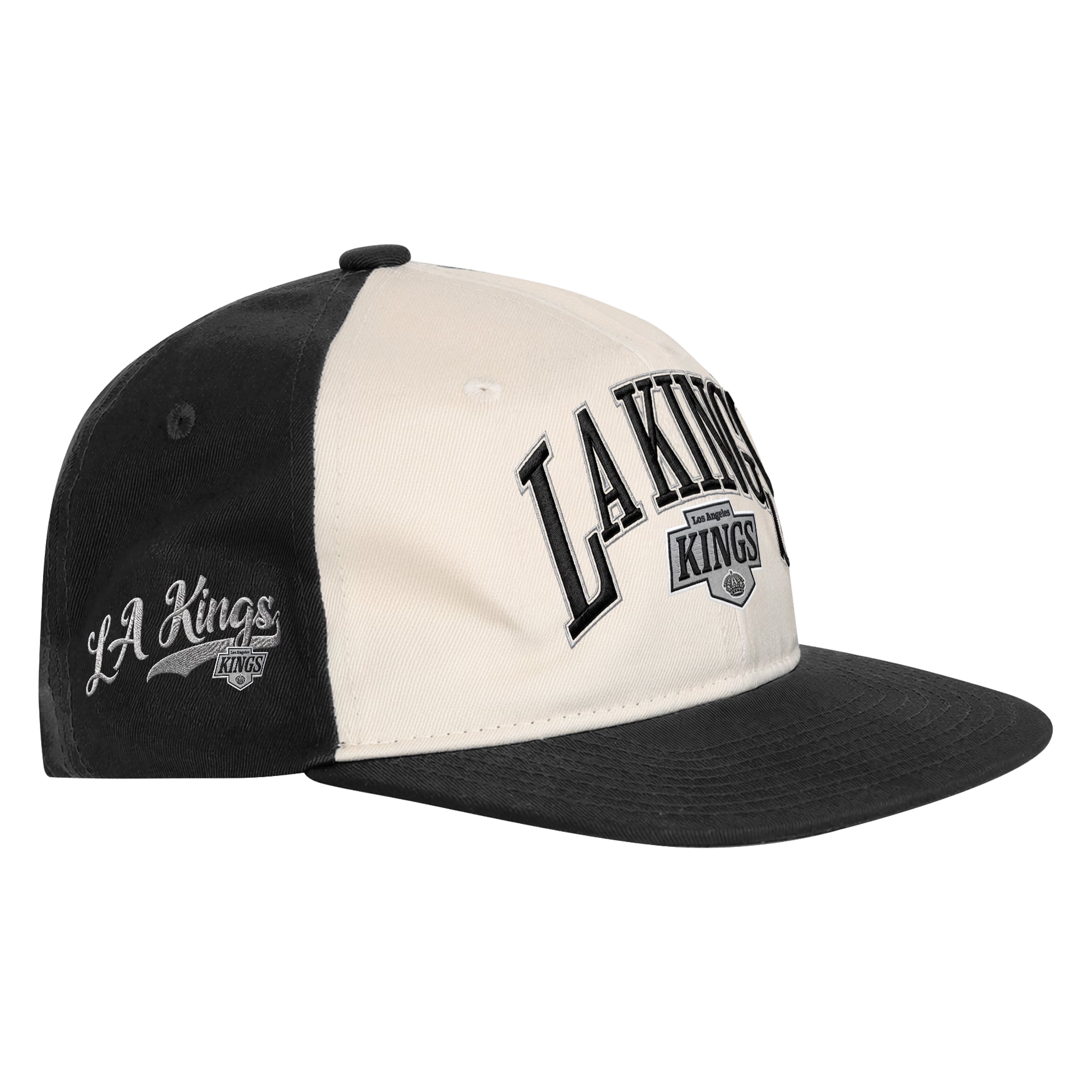 Casquette snapback Youth Outerstuff naturelle/noire Los Angeles Kings Arch