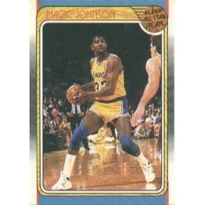 1988-89 Fleer #123 Magic Johnson AS