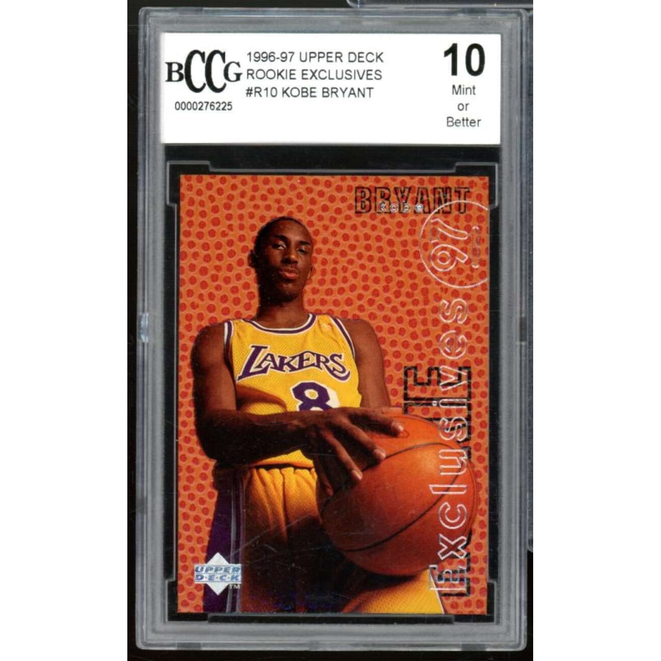 1996-97 Upper Deck Kobe Bryant RC 58 コービー・ブライアント 