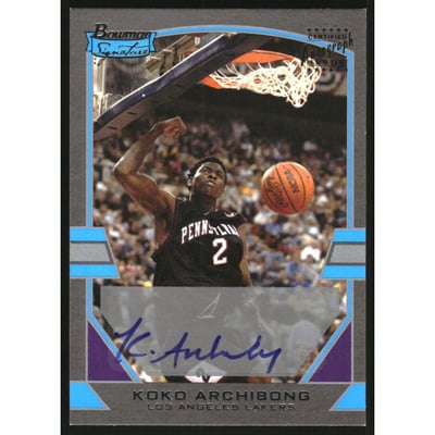 2003-04 Bowman Signature Edition Silver #111 Koko Archibong
