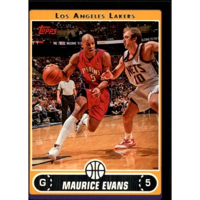 2006-07 Topps Black #60 Maurice Evans