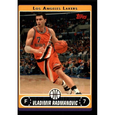 2006-07 Topps Black #63 Vladimir Radmanovic