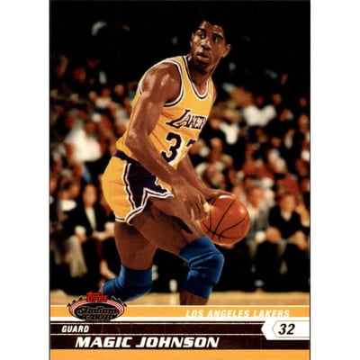 2007-08 Stadium Club #93 Magic Johnson