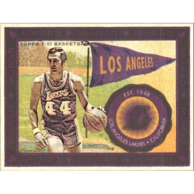 2008-09 Topps T51 Murad Mini Black #170 Jerry West