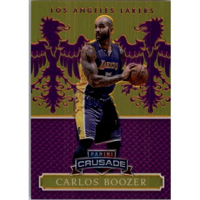 2014-15 Panini Excalibur Crusade Purple #60 Carlos Boozer
