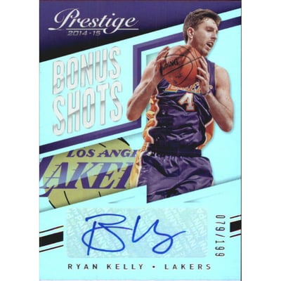 2014-15 Prestige Premium Bonus Shots Autographs #83 Ryan Kelly/199