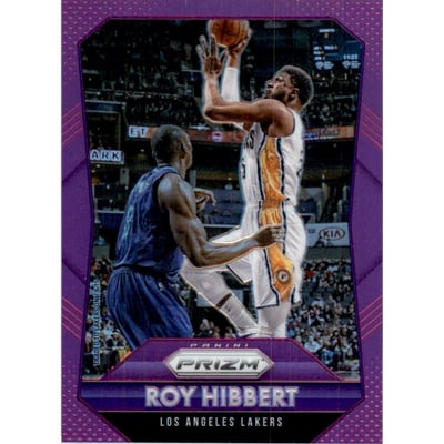 2015-16 Panini Prizm Prizms Purple #162 Roy Hibbert