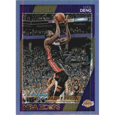2016-17 Hoops Artist Proof #47 Luol Deng