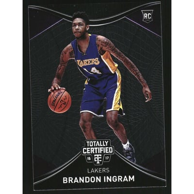 2016-17 Totally Certified #101 Brandon Ingram RC