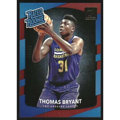 2017-18 Donruss Holo Laser Red #160 Thomas Bryant RR