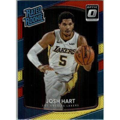 2017-18 Donruss Optic Mega Box Rated Rookie Red Yellow #171 Josh Hart RR