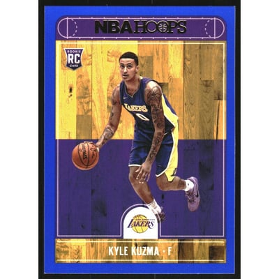 2017-18 Hoops Blue #277 Kyle Kuzma