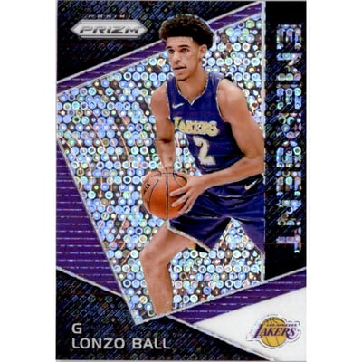 2017-18 Panini Prizm Emergent Prizms Fast Break #2 Lonzo Ball
