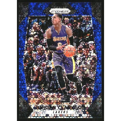 2017-18 Panini Prizm Prizms Fast Break Blue #286 Jordan Clarkson