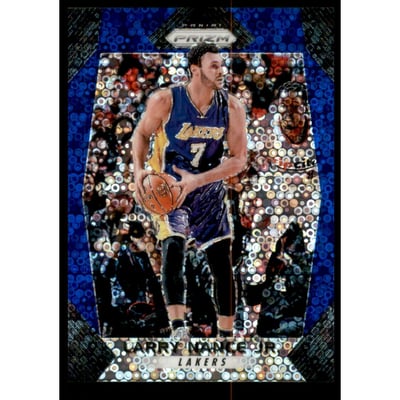 2017-18 Panini Prizm Prizms Fast Break Blue #288 Larry Nance Jr.