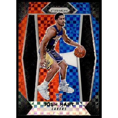 2017-18 Panini Prizm Prizms Red White and Blue #282 Josh Hart