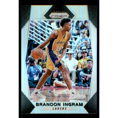 2017-18 Panini Prizm Prizms Silver #284 Brandon Ingram