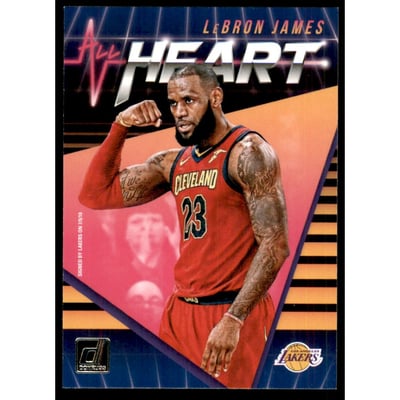 2018-19 Donruss All Heart #13 LeBron James