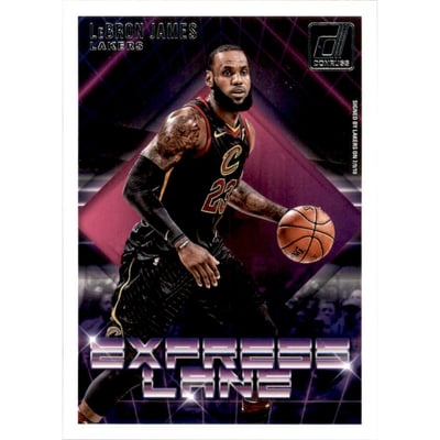 2018-19 Donruss Express Lane #4 LeBron James