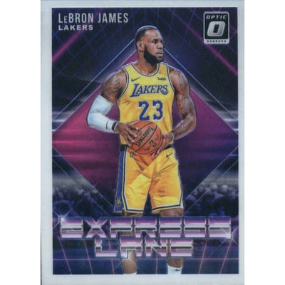 2018-19 Donruss Optic Express Lane #4 LeBron James