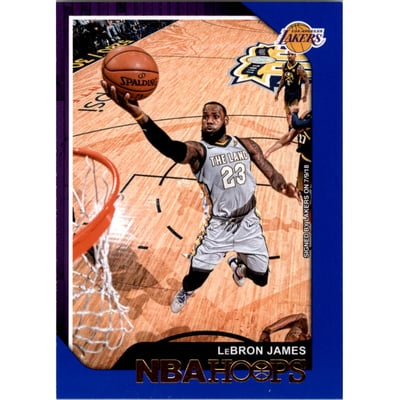 2018-19 Hoops Blue #82 LeBron James