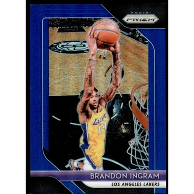 2018-19 Panini Prizm Prizms Blue #26 Brandon Ingram
